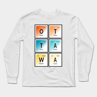 Ottawa | Periodic Table Long Sleeve T-Shirt